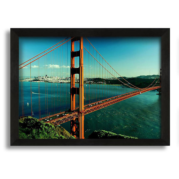 Longshore Tides San Francisco Picture Frame Painting on Canvas
